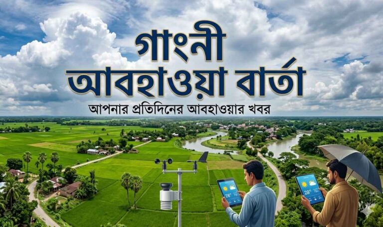 গাংনী আবহাওয়া বার্তা খবর (Gangni Weather News Today)