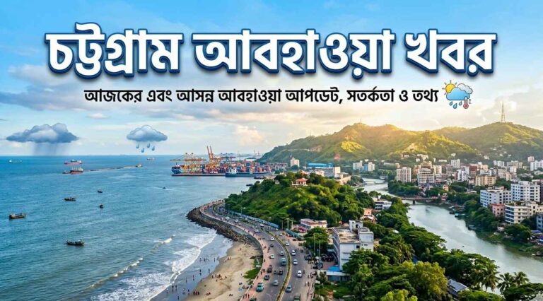 চট্টগ্রাম আবহাওয়া খবর এবং পূর্বাভাস (Weather Chattogram)