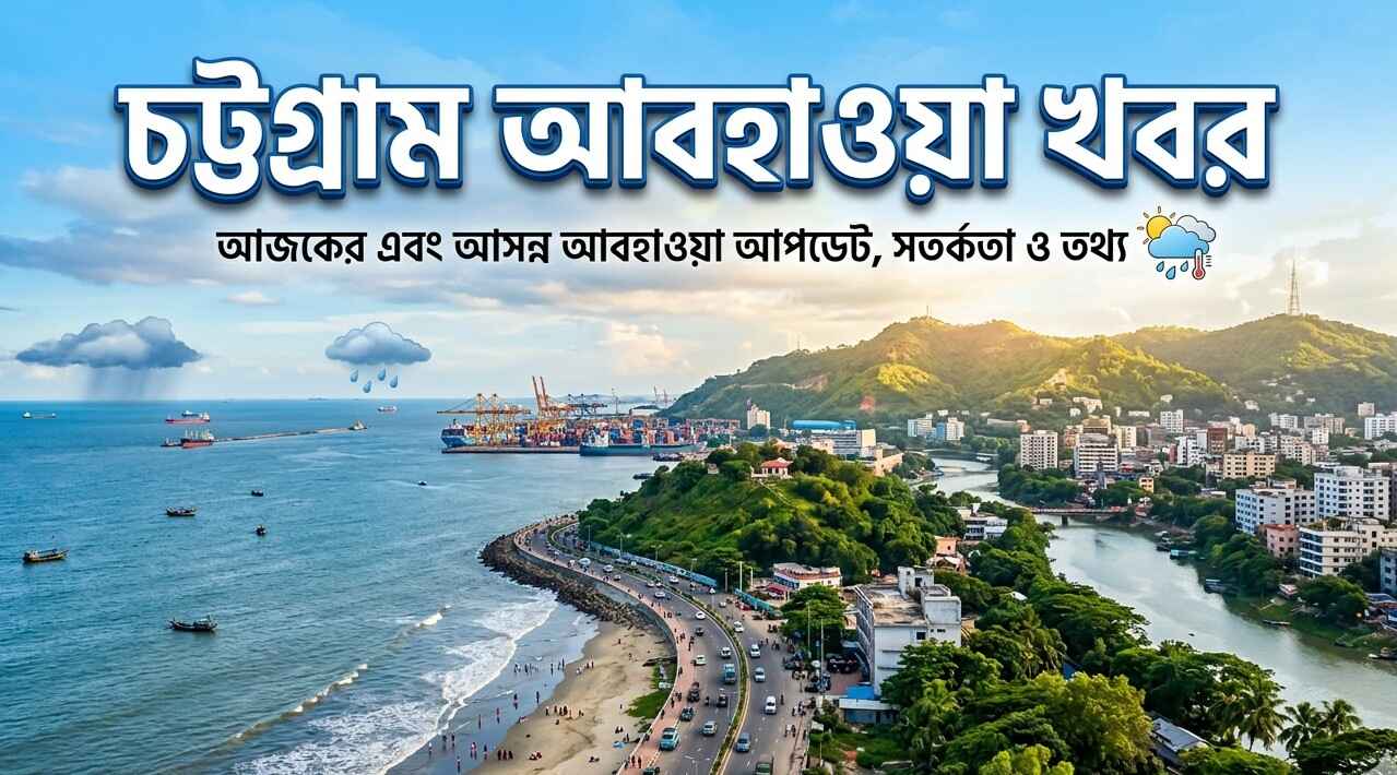 চট্টগ্রাম আবহাওয়া খবর এবং পূর্বাভাস (Weather Chattogram)