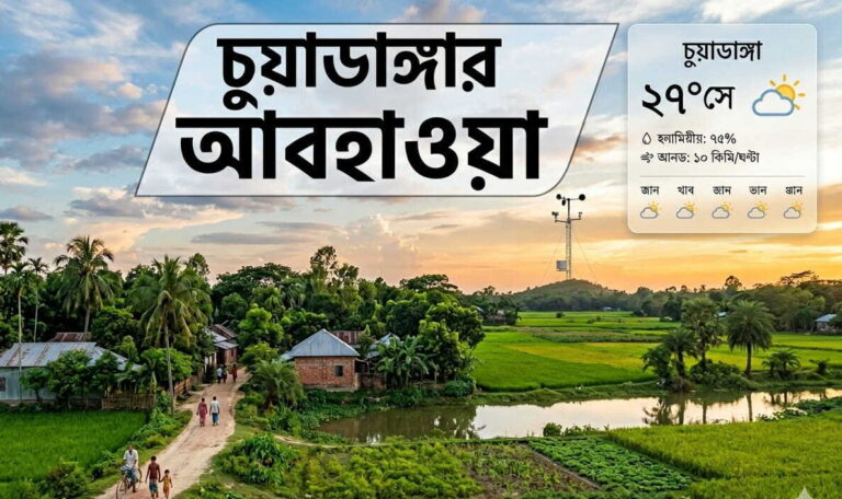 চুয়াডাঙ্গার আবহাওয়া খবর ও পূর্বাভাস (Chuadanga Weather News)