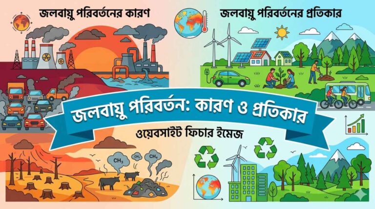 জলবায়ু পরিবর্তনের কারণ ও প্রতিকার