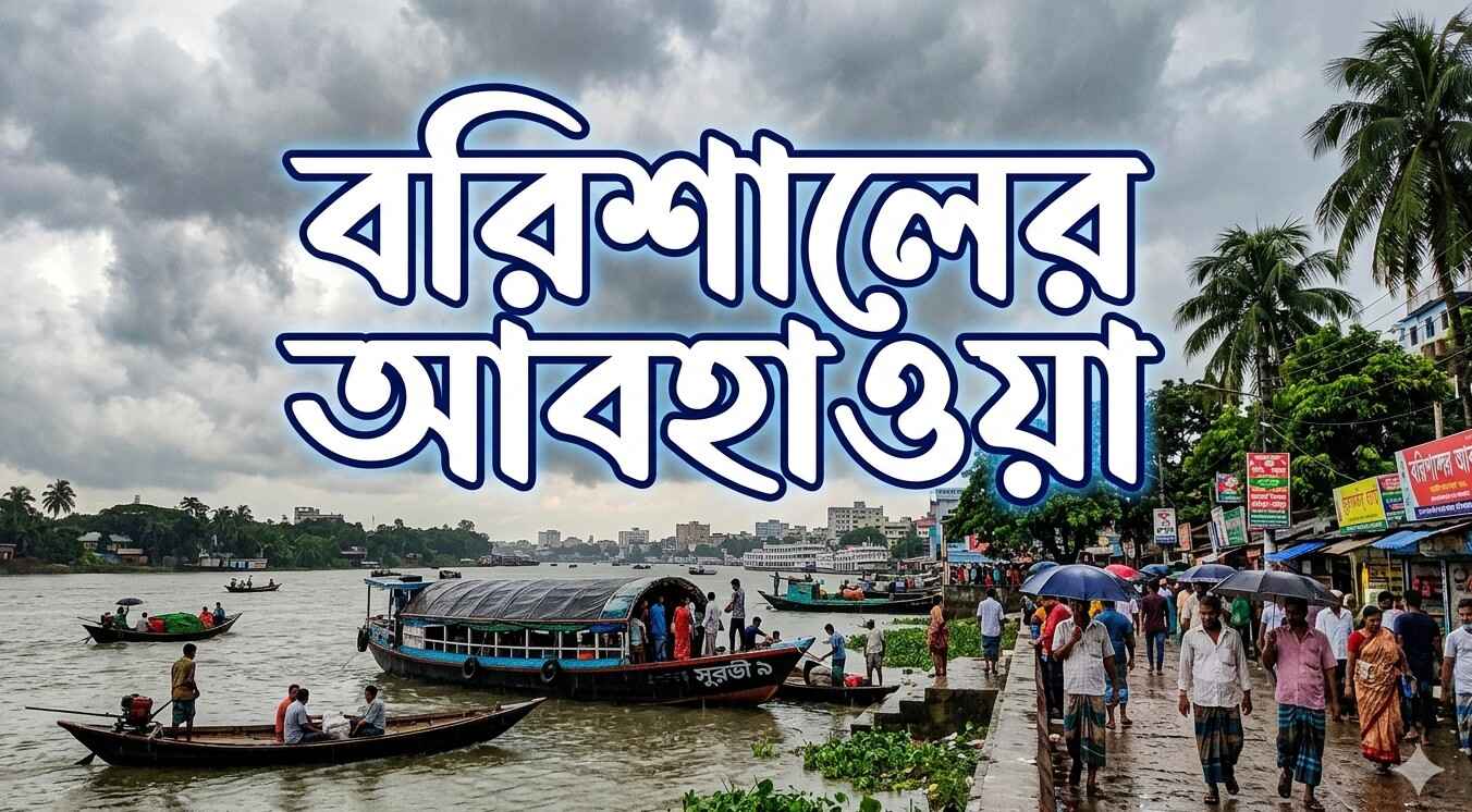 বরিশালের আবহাওয়া ভোলা, খেপুপাড়া ও পটুয়াখালী আবহাওয়ার খবর
