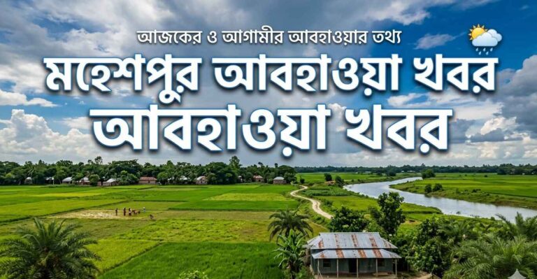 মহেশপুর আবহাওয়া খবর ও পূর্বাভাস (Moheshpur Weather)