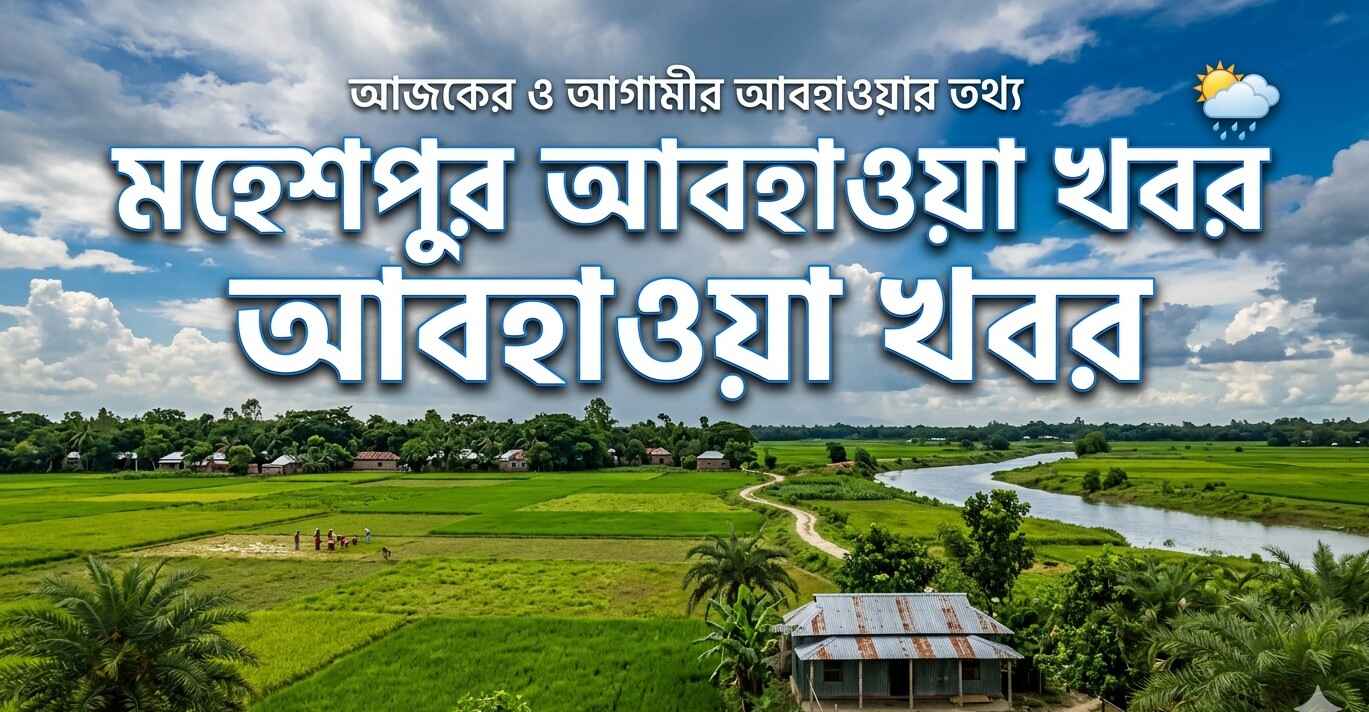 মহেশপুর আবহাওয়া খবর ও পূর্বাভাস (Moheshpur Weather)